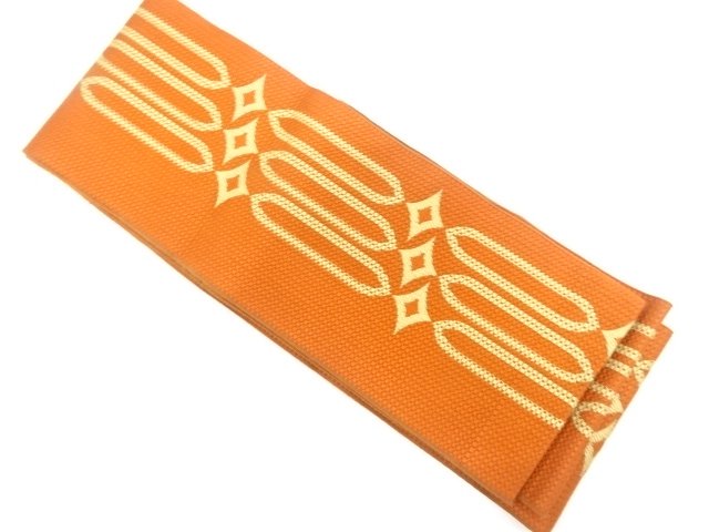 JAPANESE HANHABA OBI / WOVEN ABSTRACT